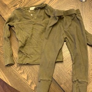 Waffle top and bottom set